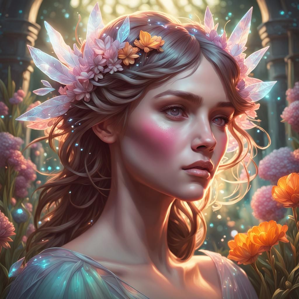 Girl in a fairytale - AI Generated Artwork - NightCafe Creator