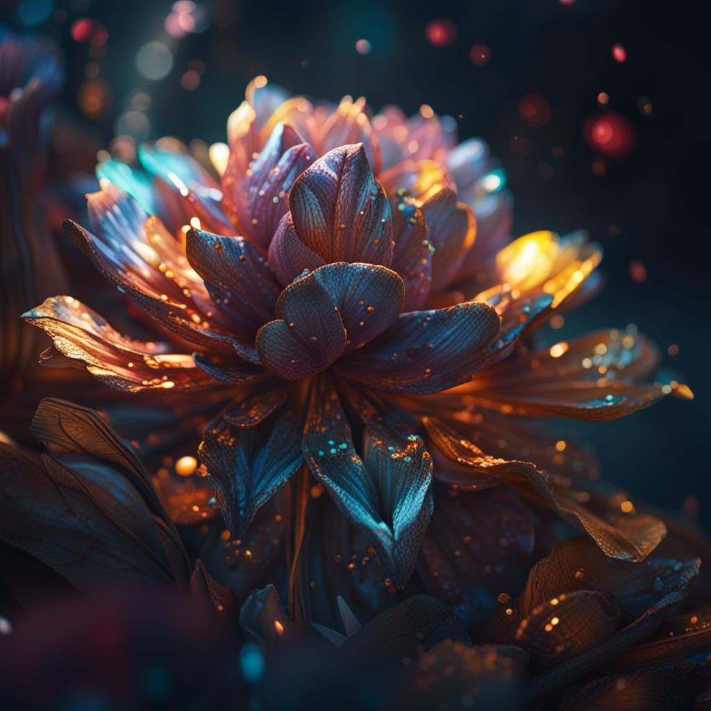 Poisonous Wild Flower - AI Generated Artwork - NightCafe Creator