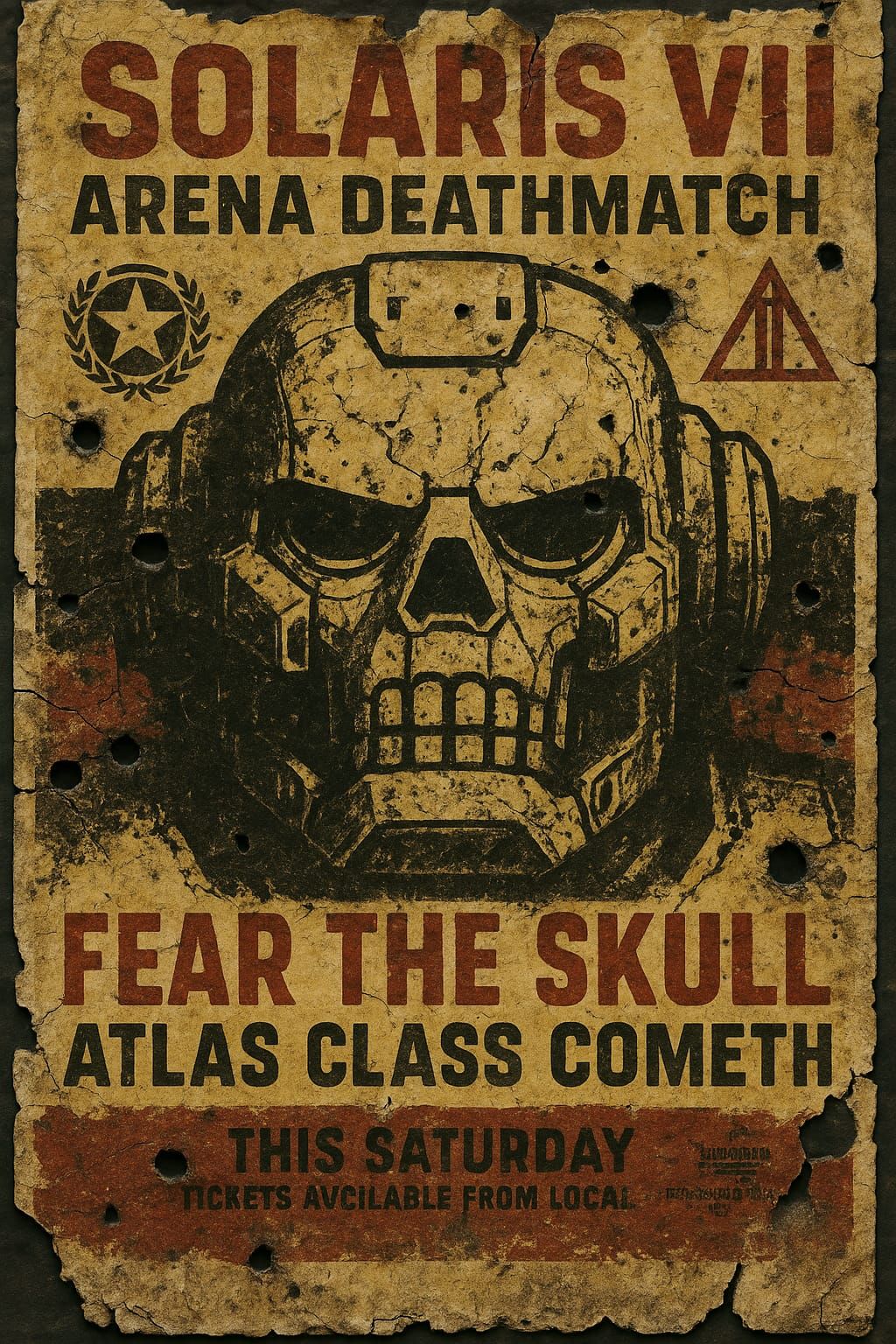Mechwarrior Arena Poster