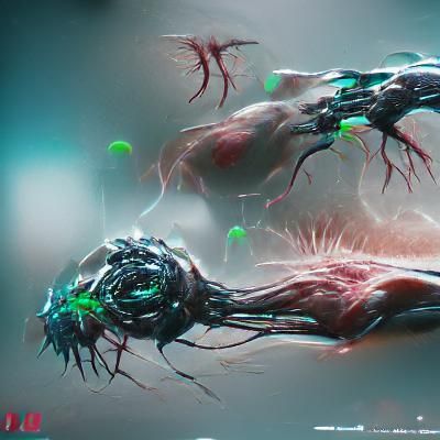 BIOPUNK 8k resolution concept art