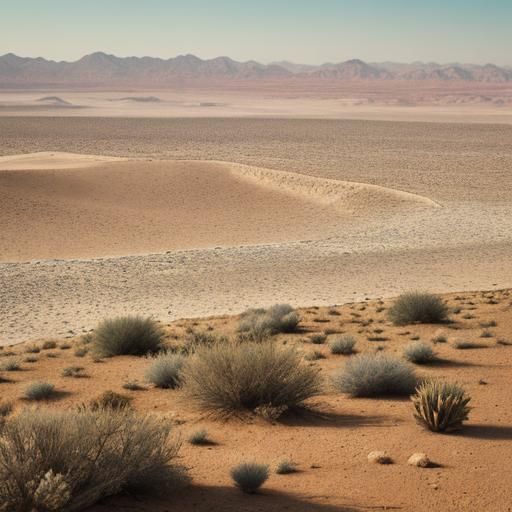 The desert smiles, a fleeting grace,
A promise whispered low...