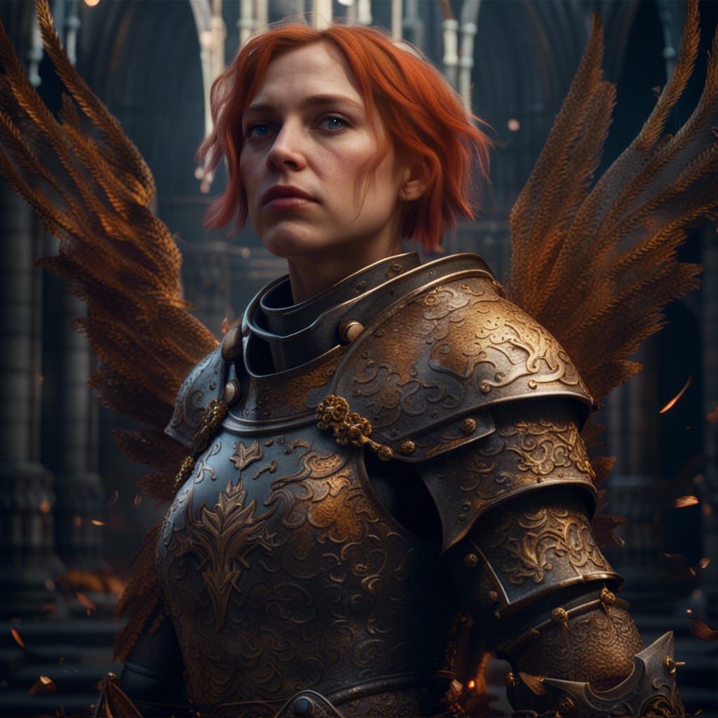 Joan of Arc  by @Retro Art Factory