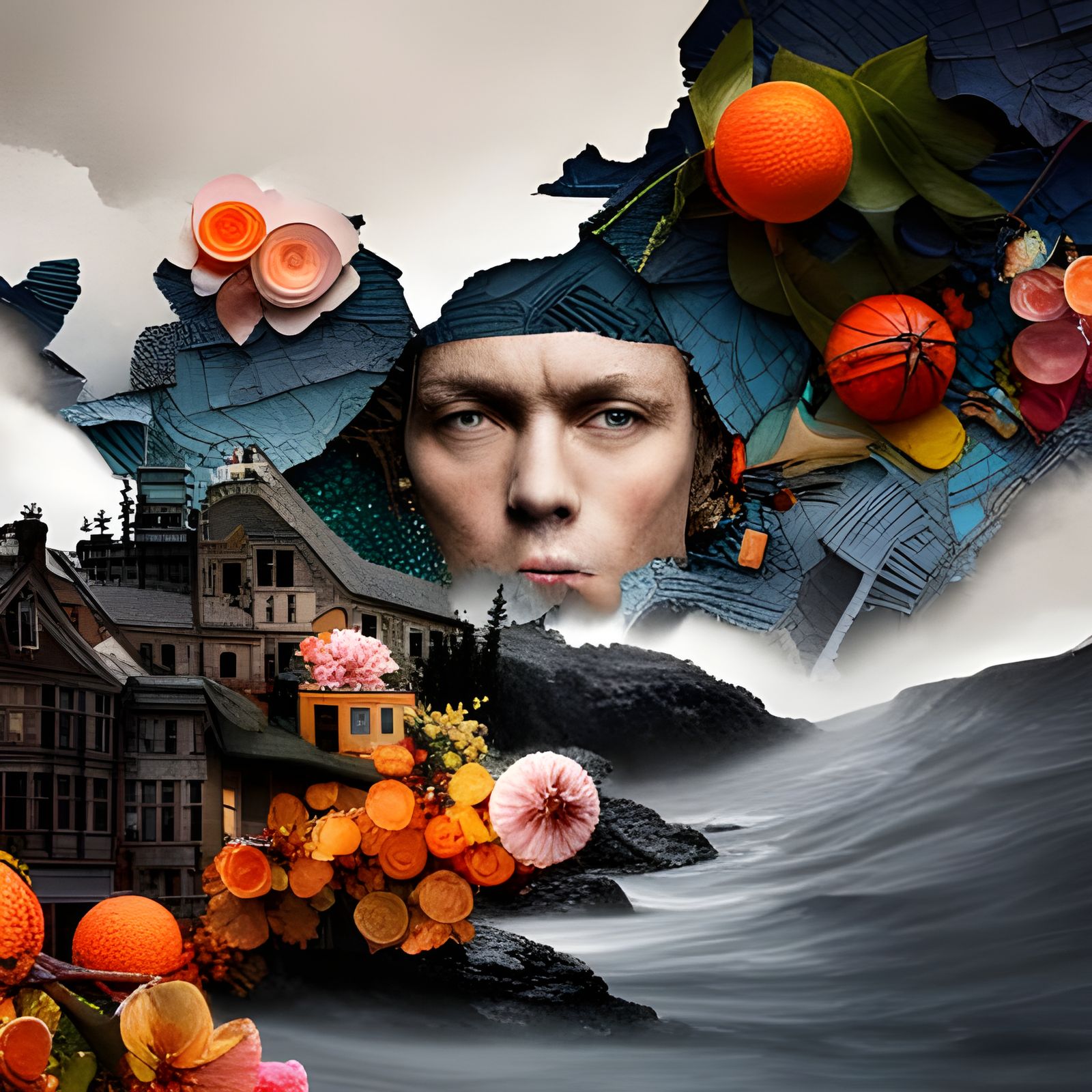 "Ethereal Assemblage: Haunted House Delights"  by @Dean