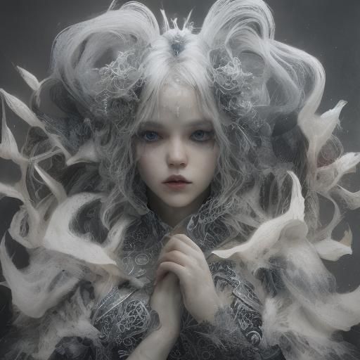 a painting of a man with green paint on his face, cyberpunk art, by Camilo Mori, surrealism, split in half, artgrem, album art cover, cracke...