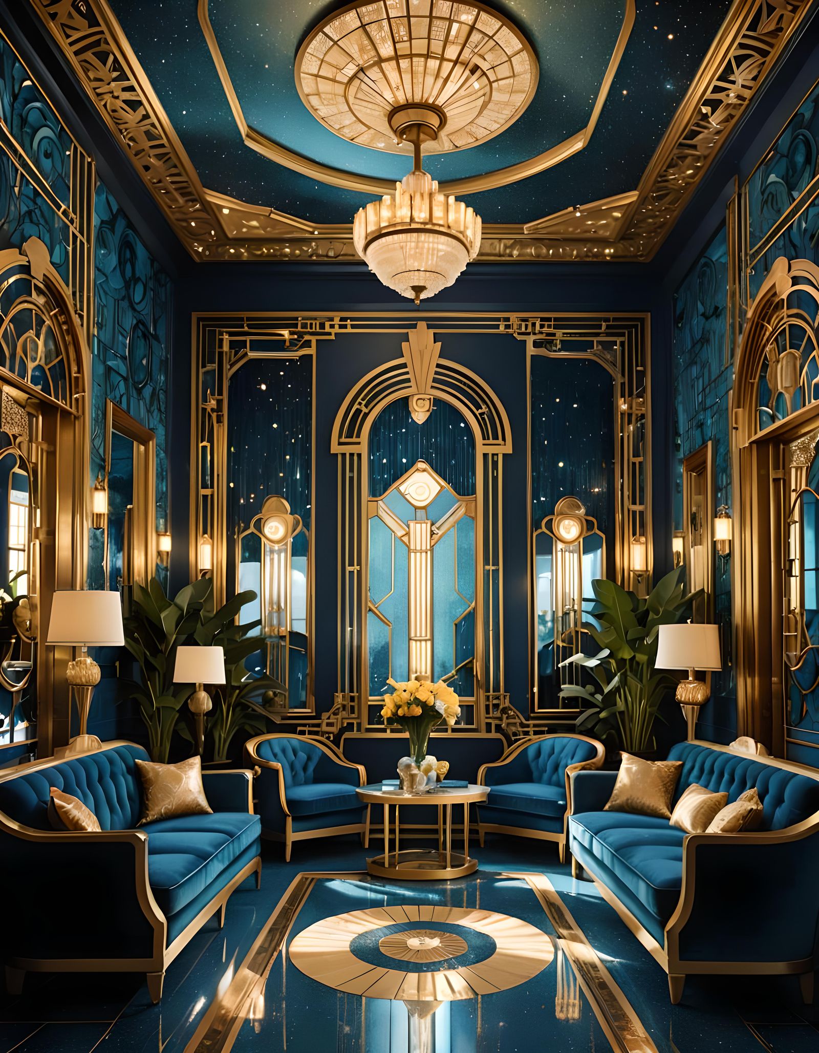 Art Deco hotel   by @undefined