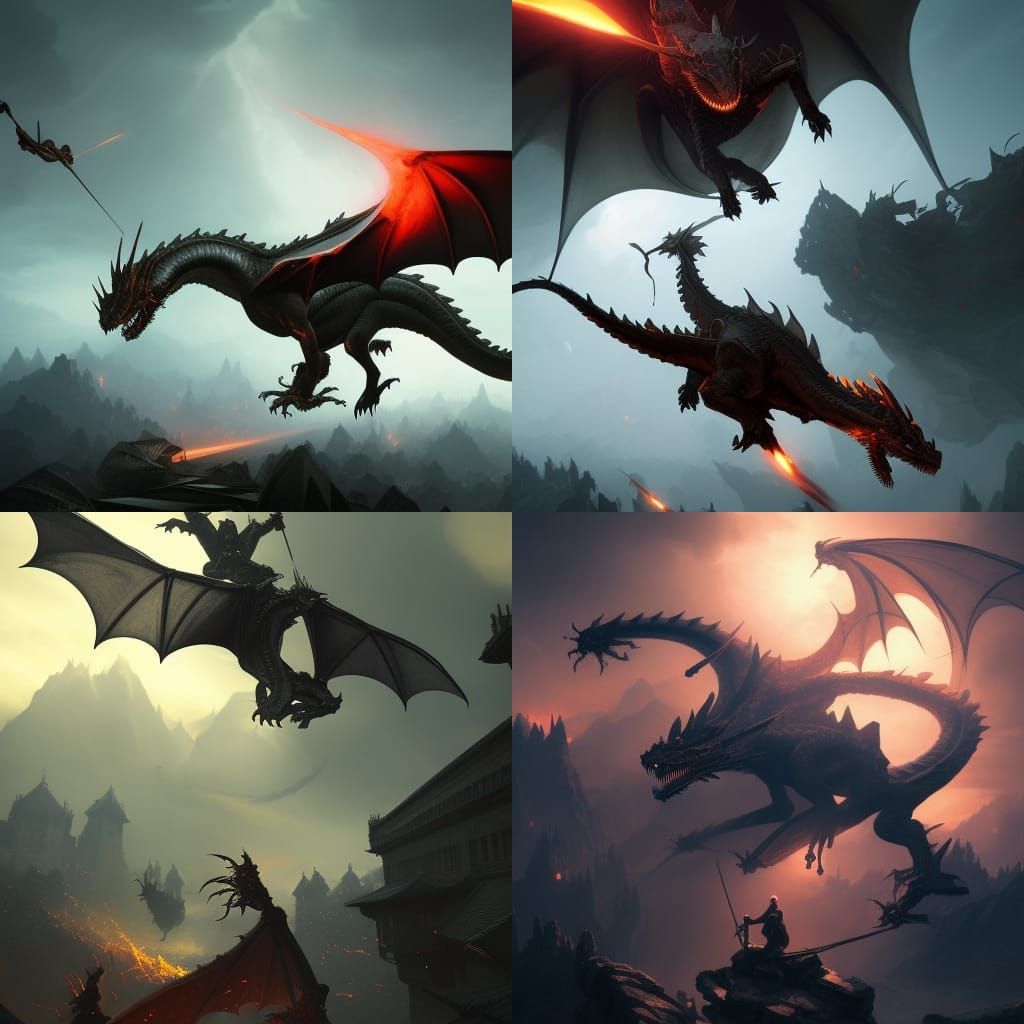 Dragon Flying Ninjas
