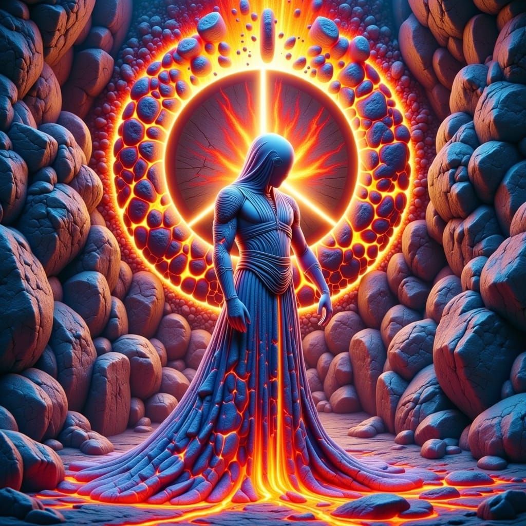  <lora:Magmafication Flux:1.0> May the force be with you.