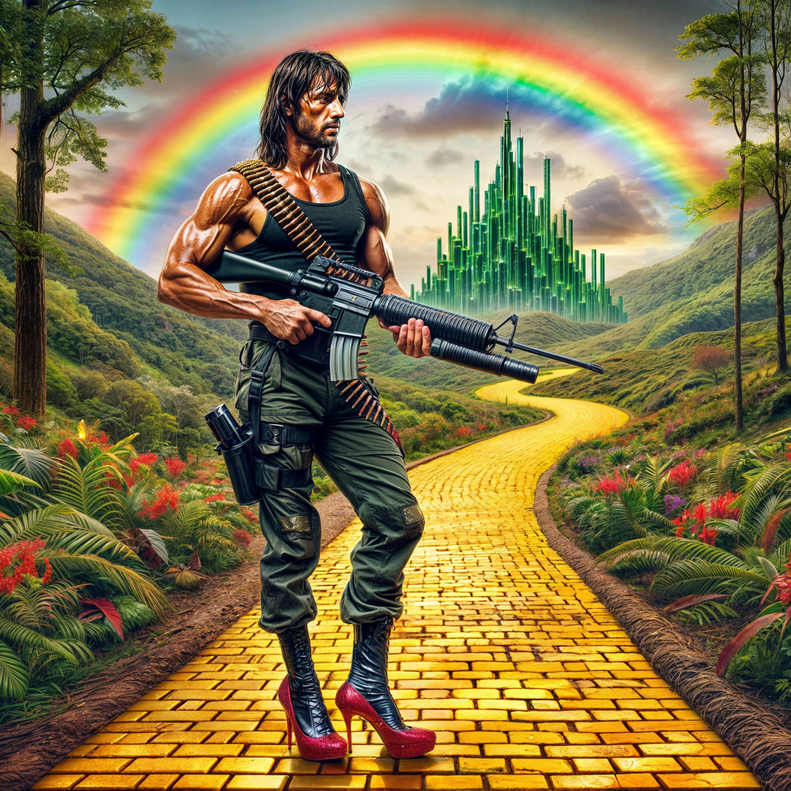 Somewhere over the Rambo