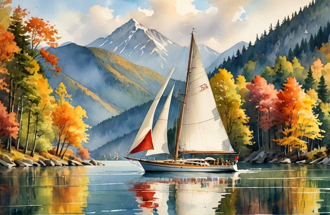 Leisurely Sailing Day