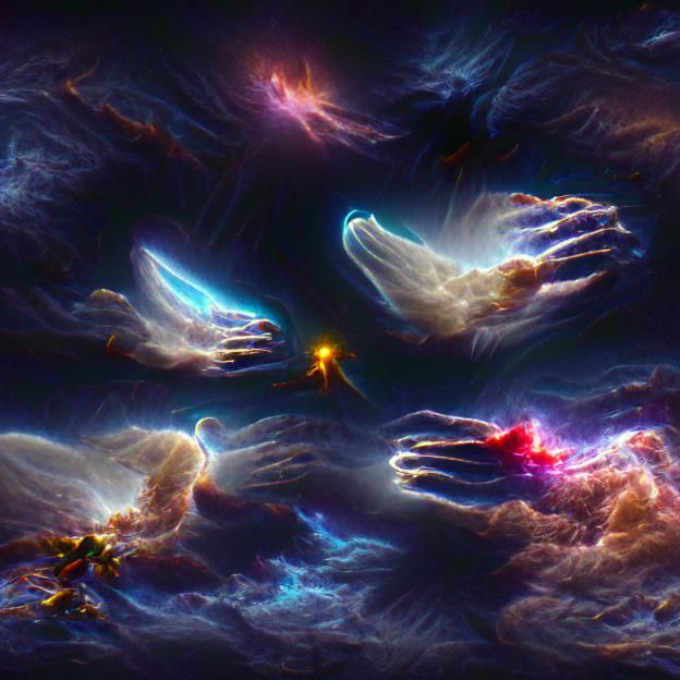 The hand of Angels 8k resolution beautiful