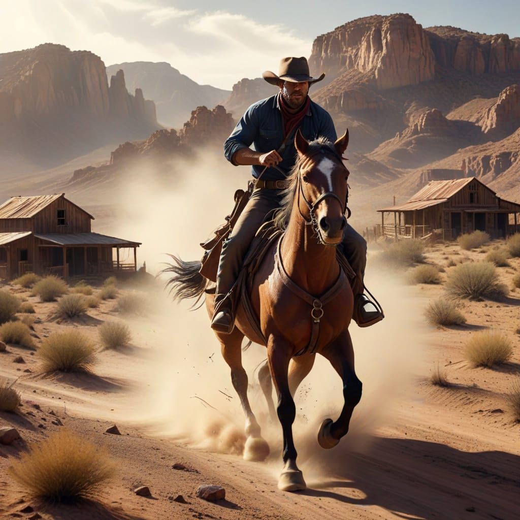 קאובוי במערב הפרוע