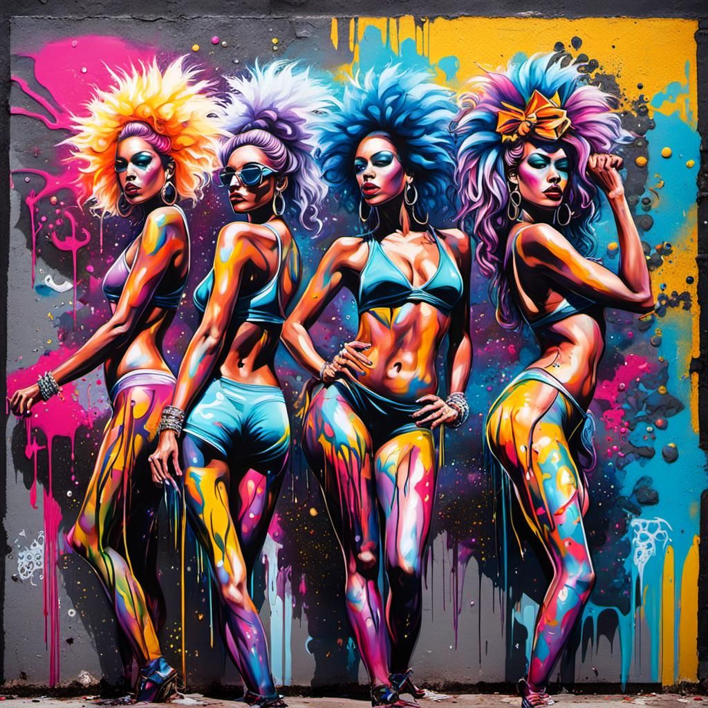 Showgirls in Las Vegas