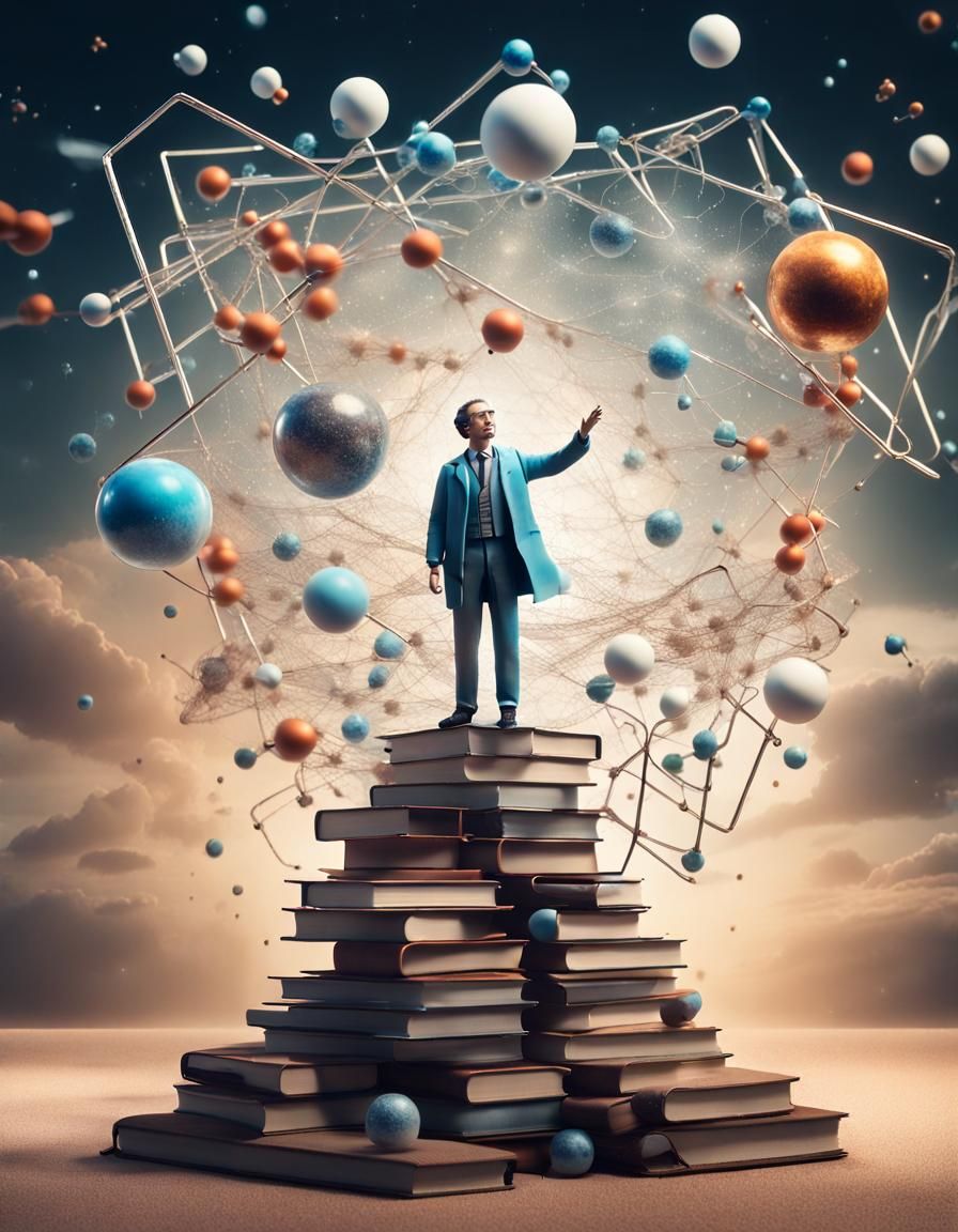 Unraveling the atomic structure of universe  by @David Myers