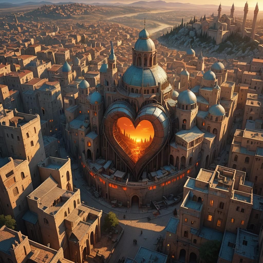 Jerusalem Under Siege Within a Heart