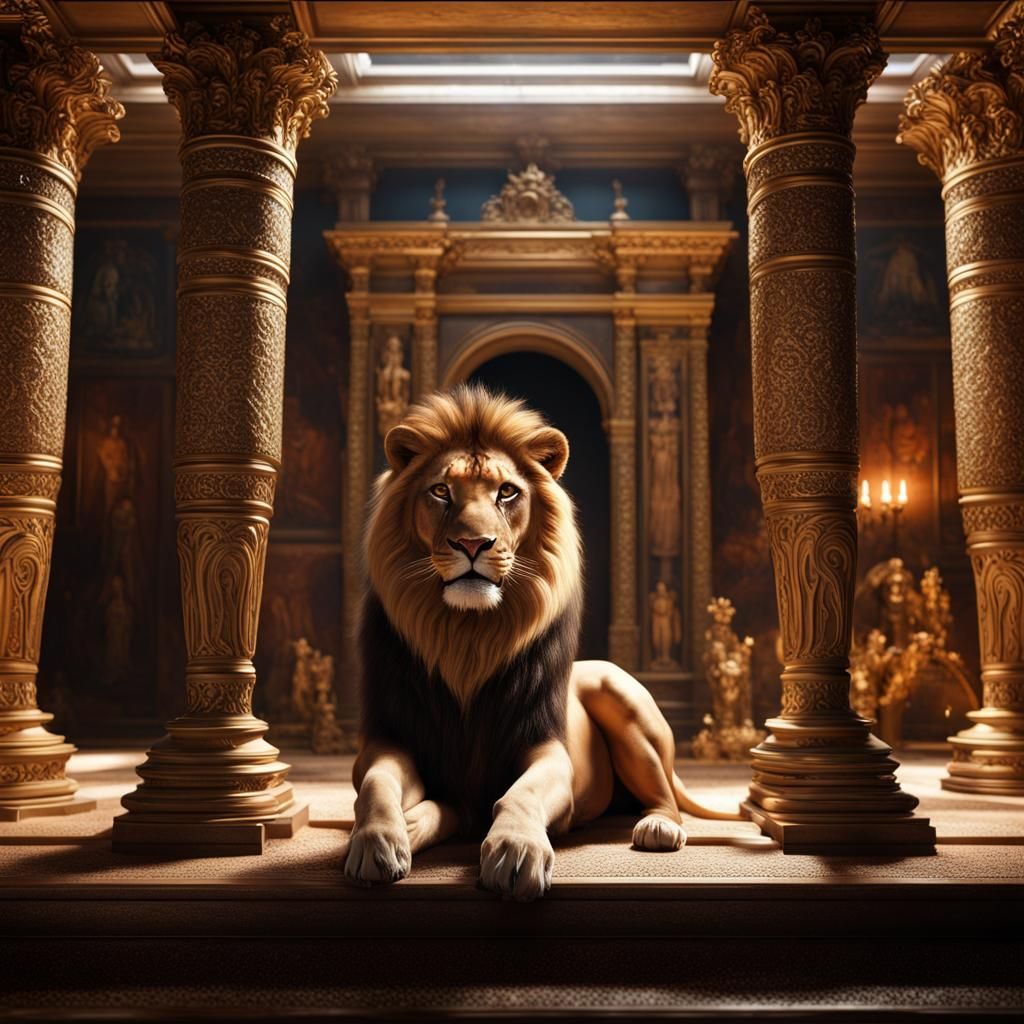 Lions den