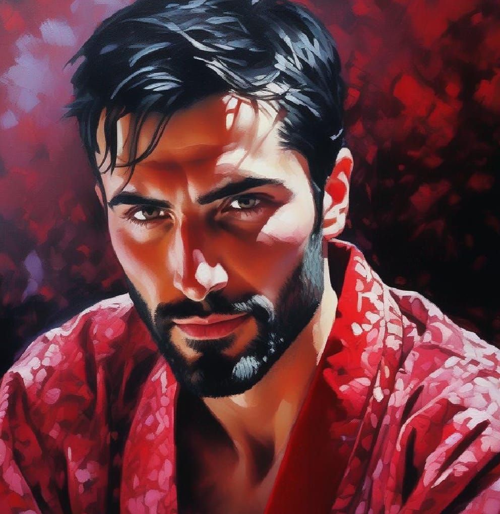 Nezir, a handsome bearded man