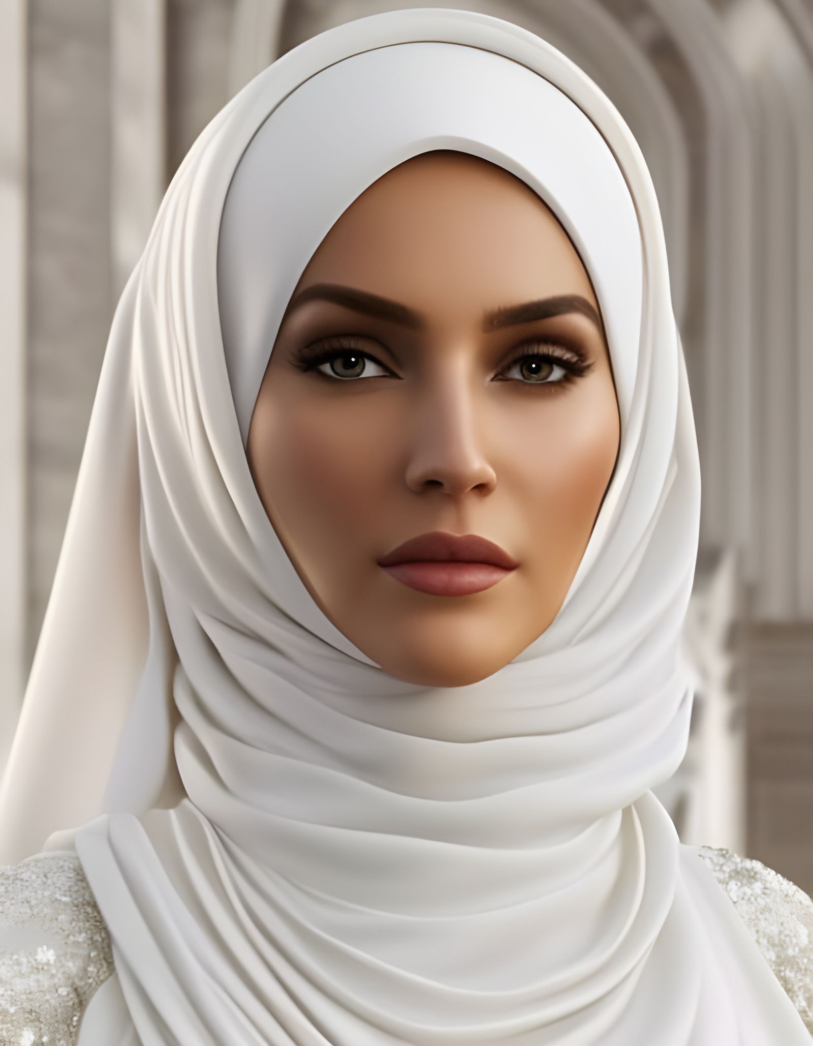 Beautiful Hijabi 🧕 ️ - AI Generated Artwork - NightCafe Creator