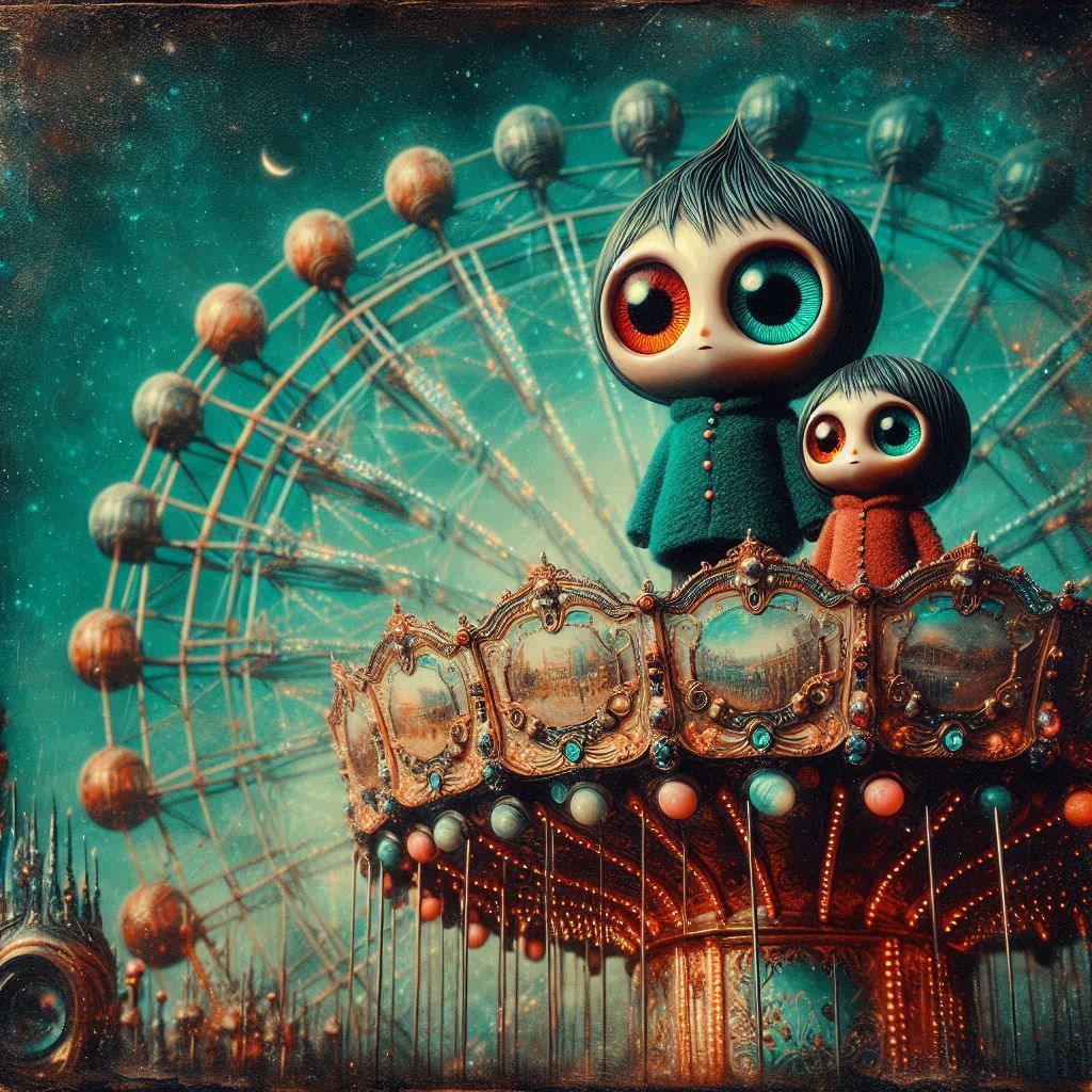 The amusement park you dream of on misty moonlit nights