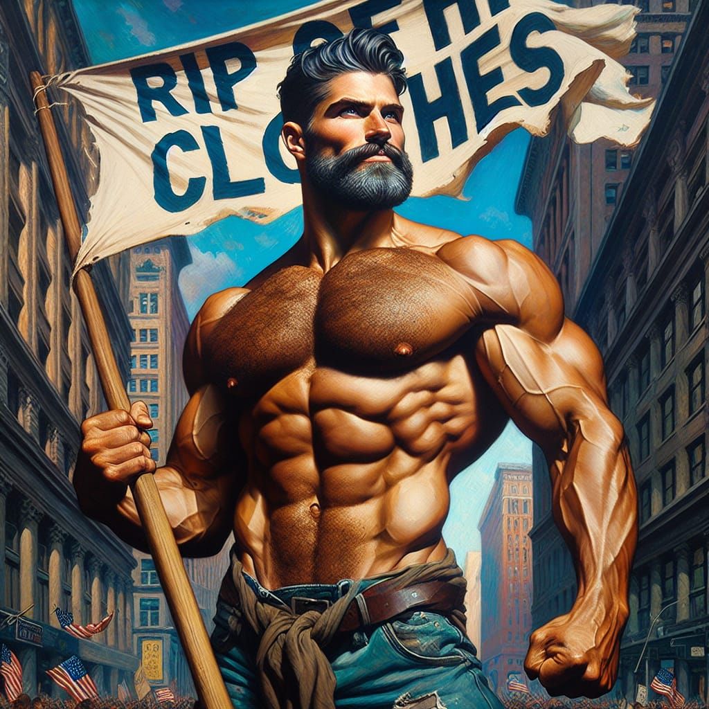 Rebel against the clothing constraint  by @wq