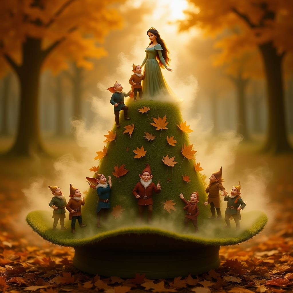 The hat "Snow White".