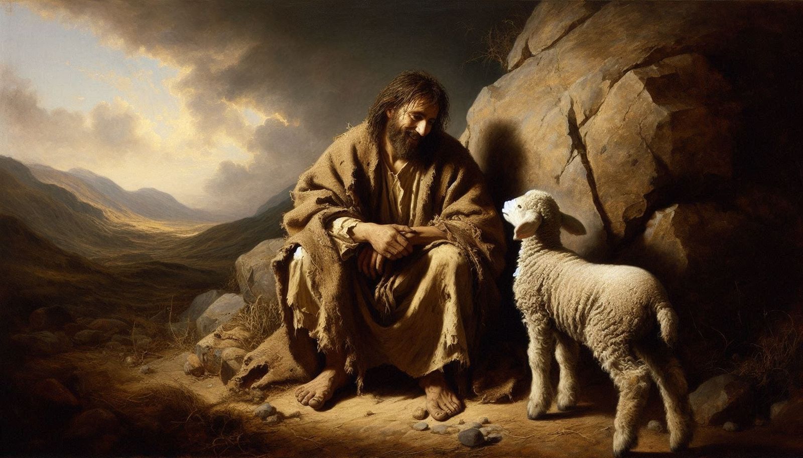 "Why wander off time and time again, my friend?"