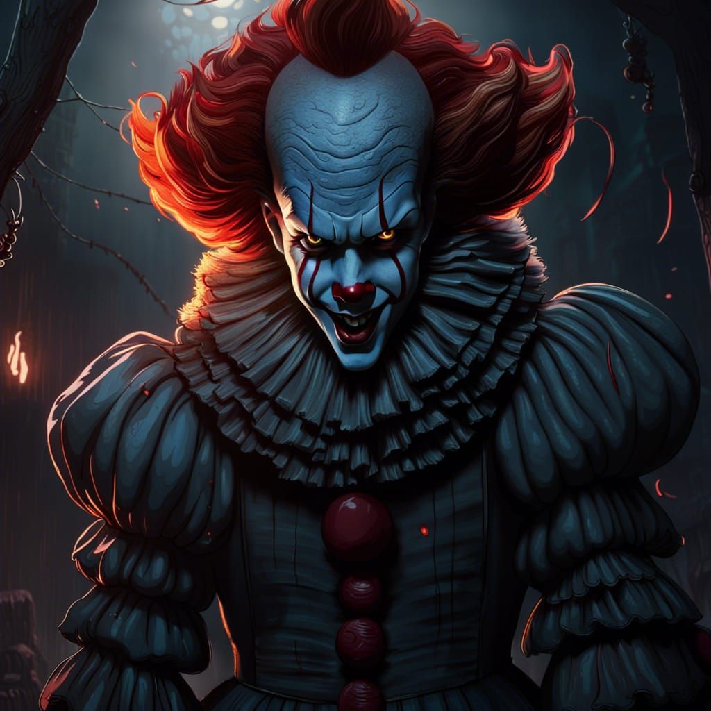 pennywise - AI Generated Artwork - NightCafe Creator