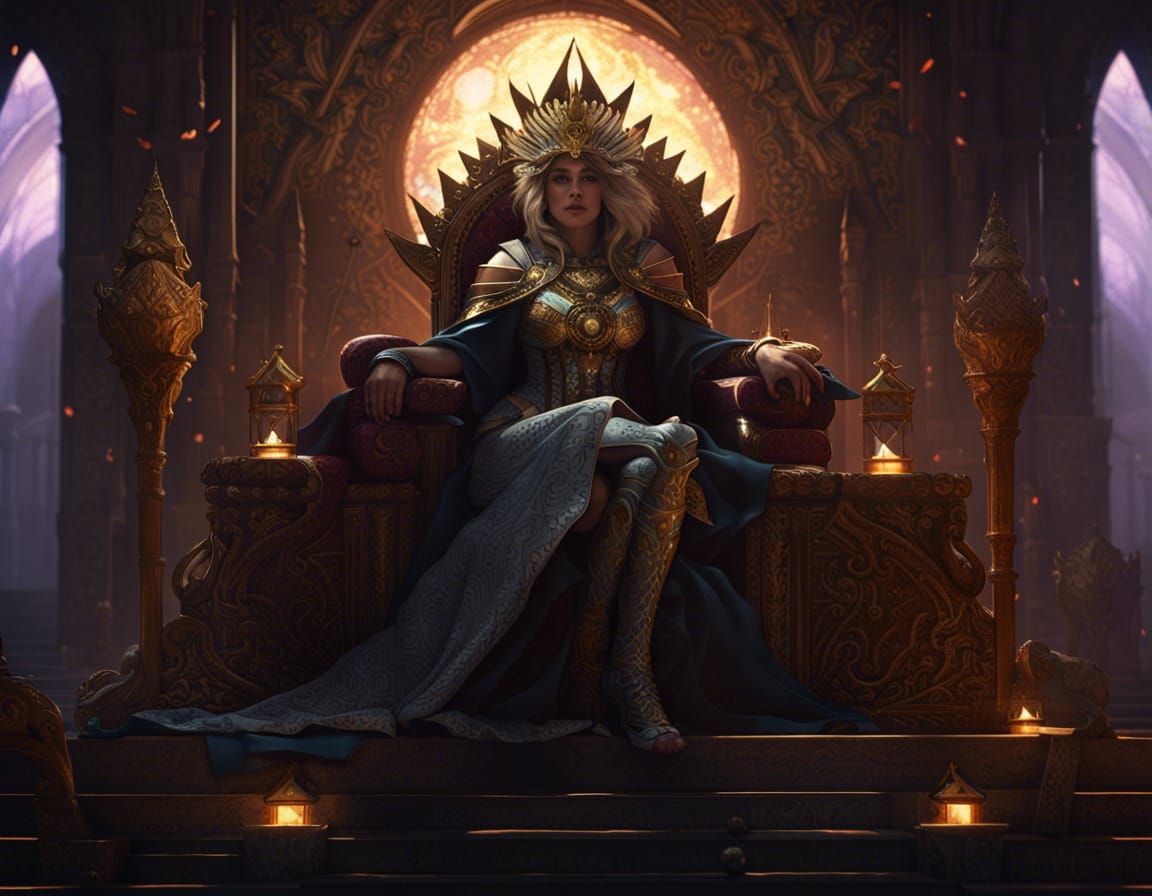 The Empress AI Generated Artwork NightCafe Creator