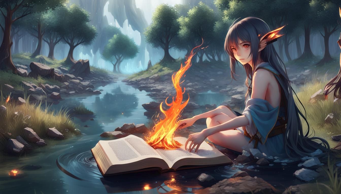 UN LIBRO ABIERTO SALEN  OJOS GRANDES