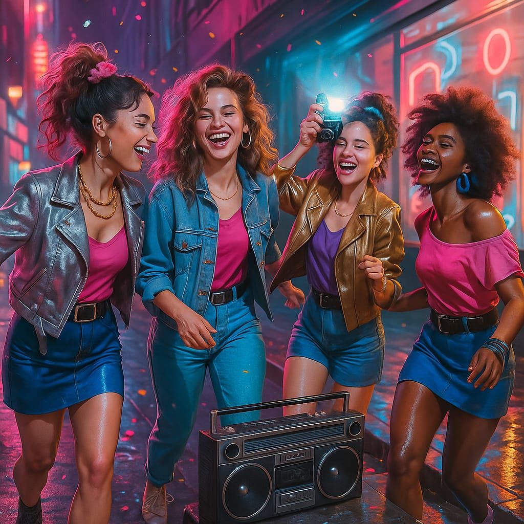 #songs2prompts - No. 15 inspired by Cyndi Lauper's "Girls ju...