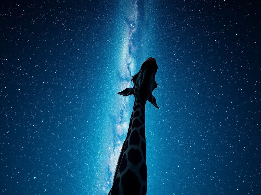 "Majesty In The Nighttime Sky"  by @Swervin Ervin