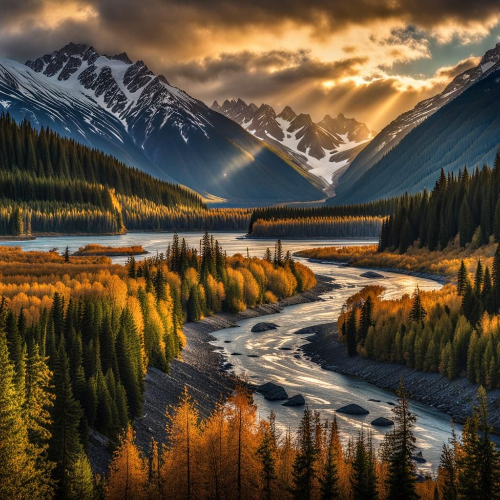 Alaskan wilderness  by @Sarah