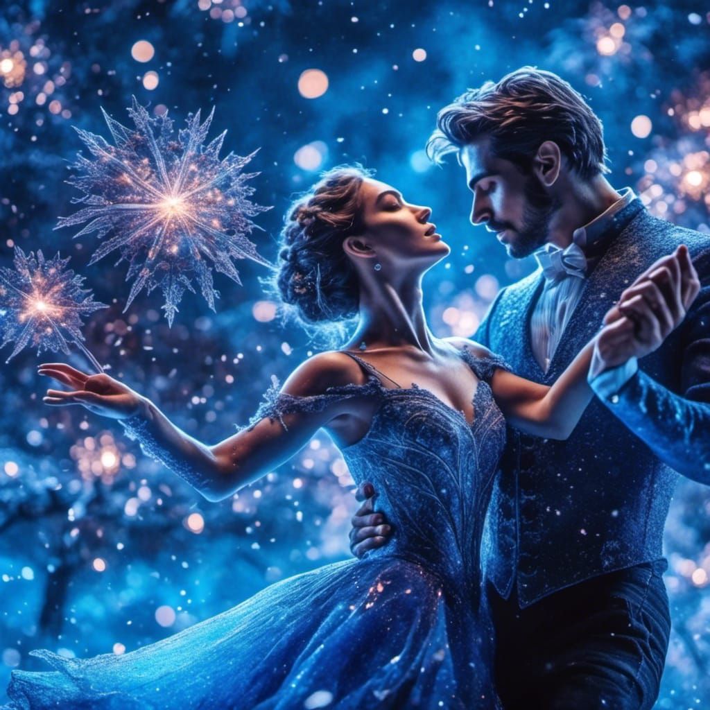 Ice Crystal Dancing Blues