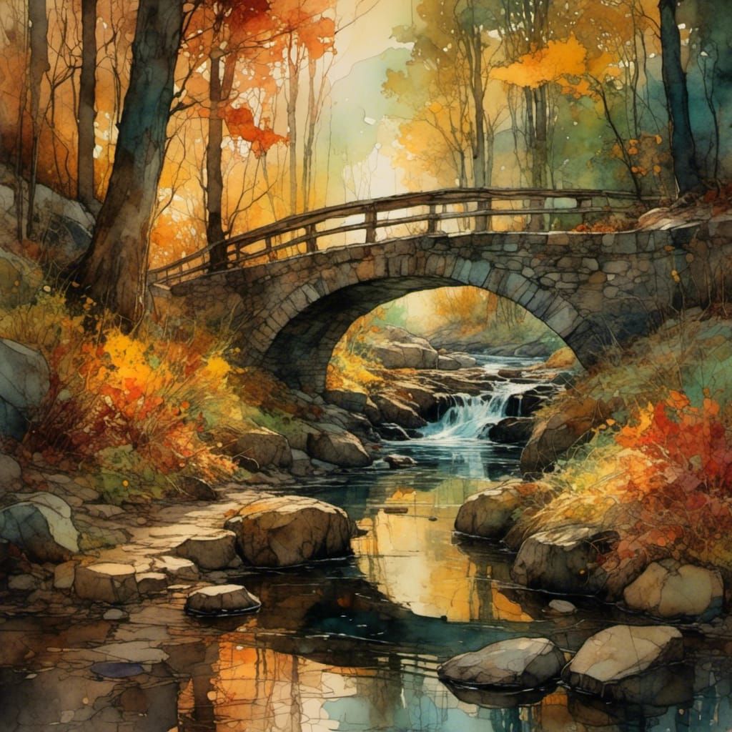 A bridge will always take you there  by @sonyalippert