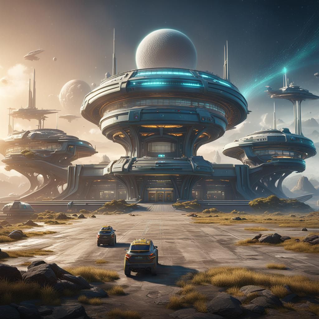 Planet zrik interplanetary airport