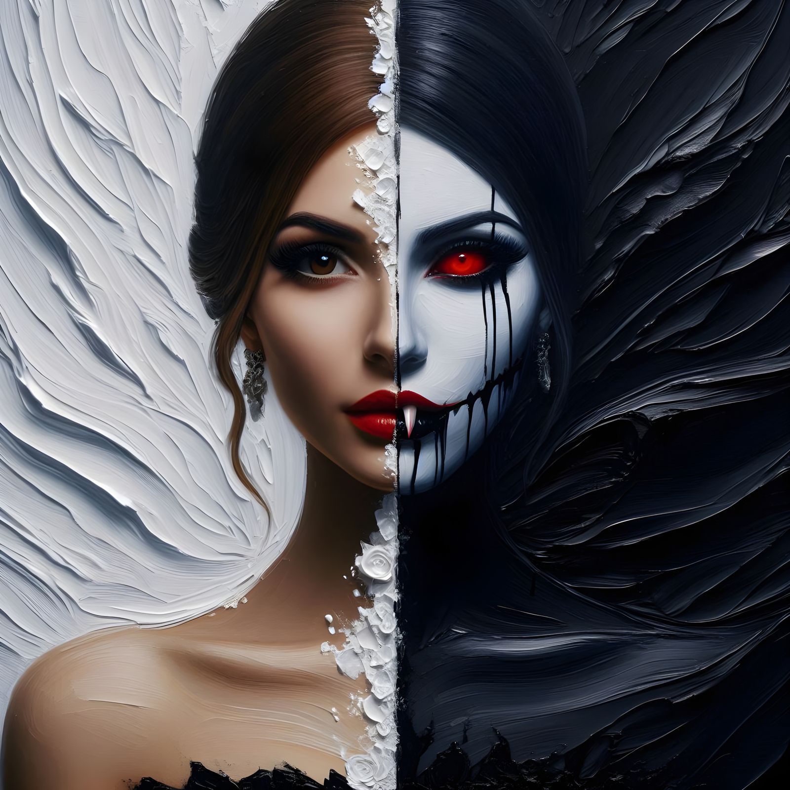 Duality: The innocent and a vampire