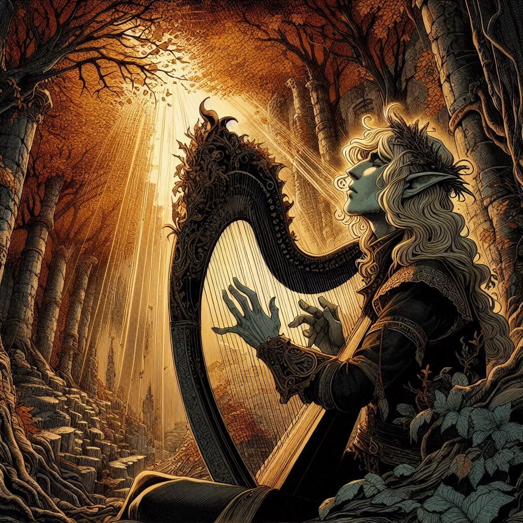 Just a Bard ,with tales to tell