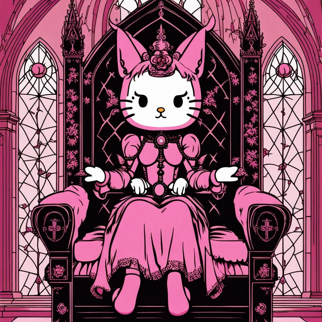 Throne Kitty🖤