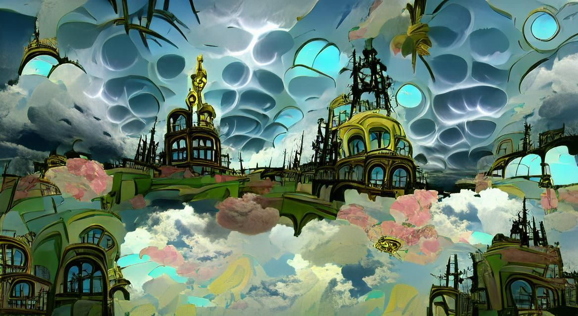 Otherworldy sky