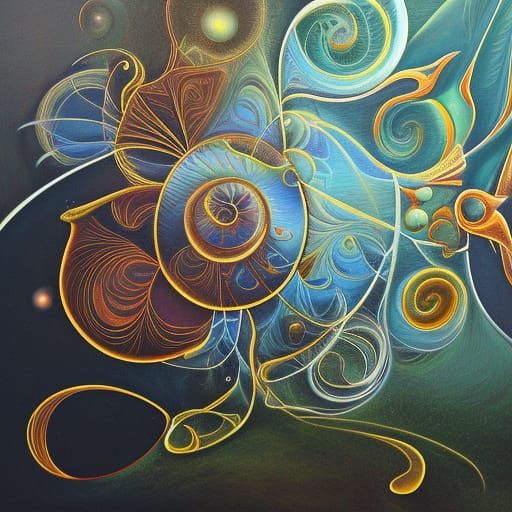Fractal, Surrealist, Abstract, Calligraphy, Catalogues, Psyc...