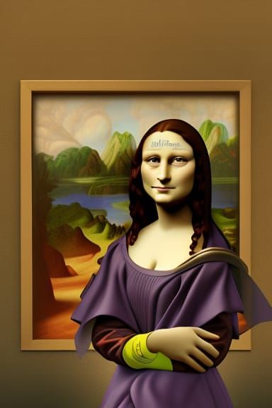 AI generated modern Mona Lisa slammed for catering to the 'male gaze