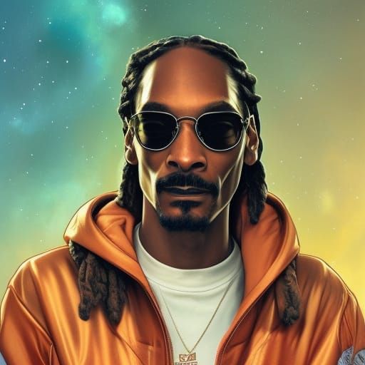 Snoop dog in space - AI Generated Artwork - NightCafe Creator