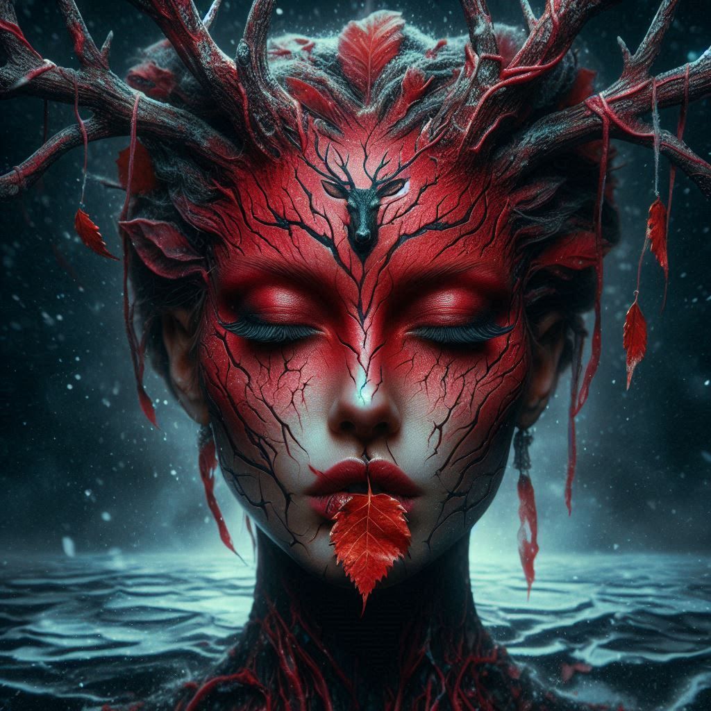 🔺Mother of the Red Deer - AutumnDryad🔺  by @WynSongByrd