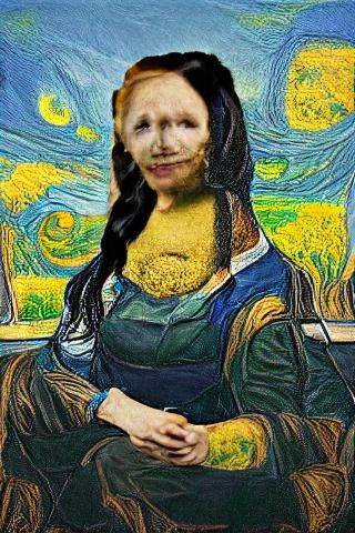Mona Lisa by Van Gogh