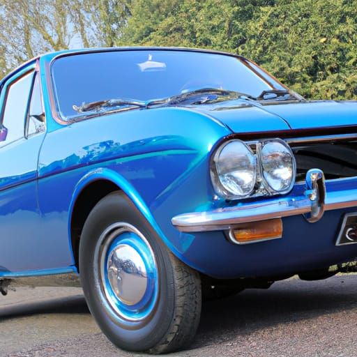 Morris Marina Super in blue