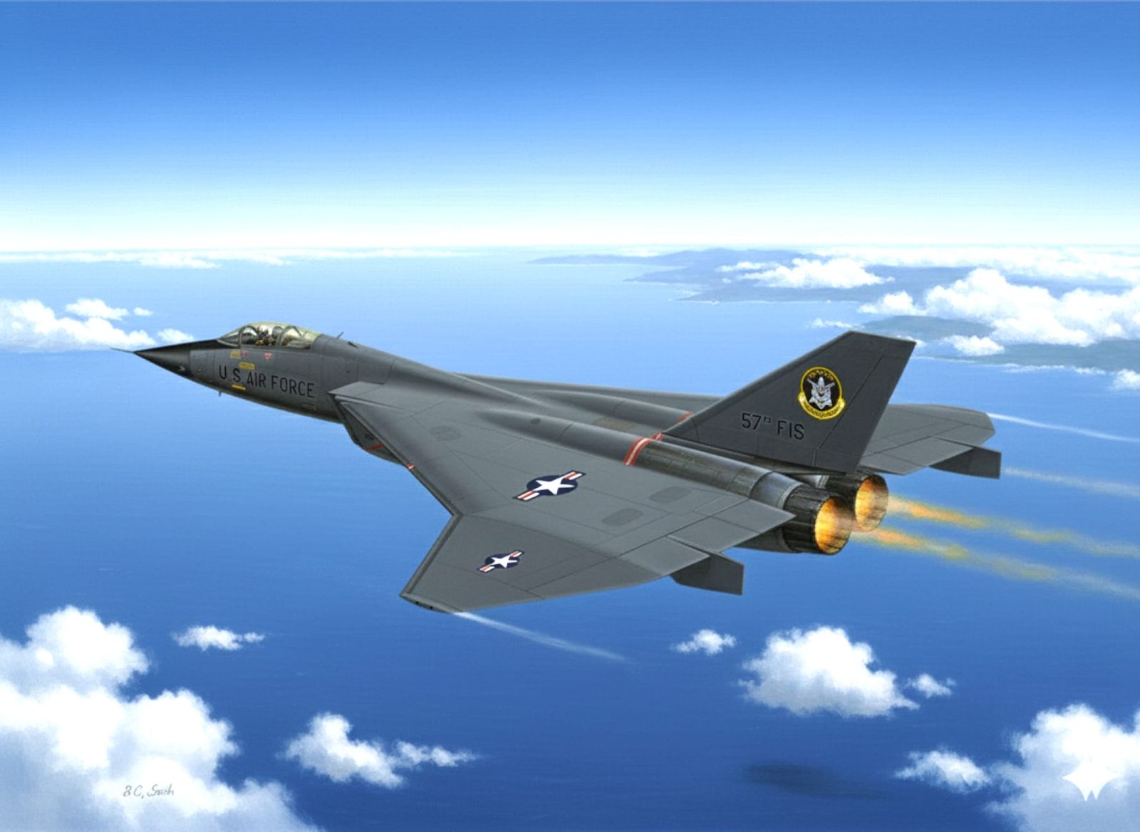 USAF F-108A On the Hunt!