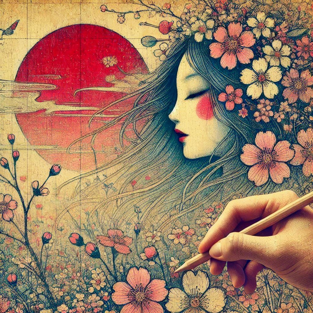 Colour Pencil Drawing