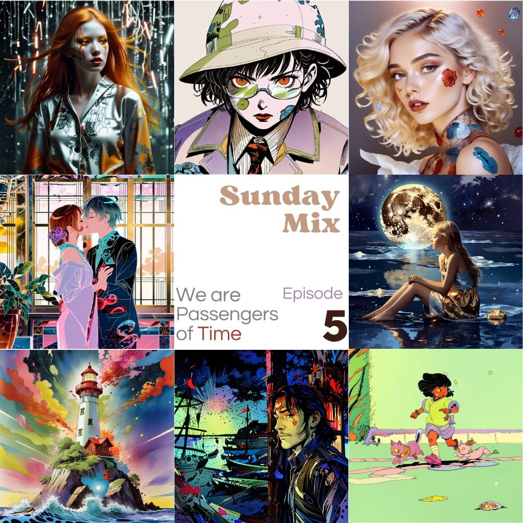 SundayMix Creative Mashup // We are Passengers of Time