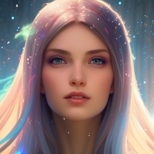 Female Mage Portrait - AI Generated Artwork - NightCafe Creator