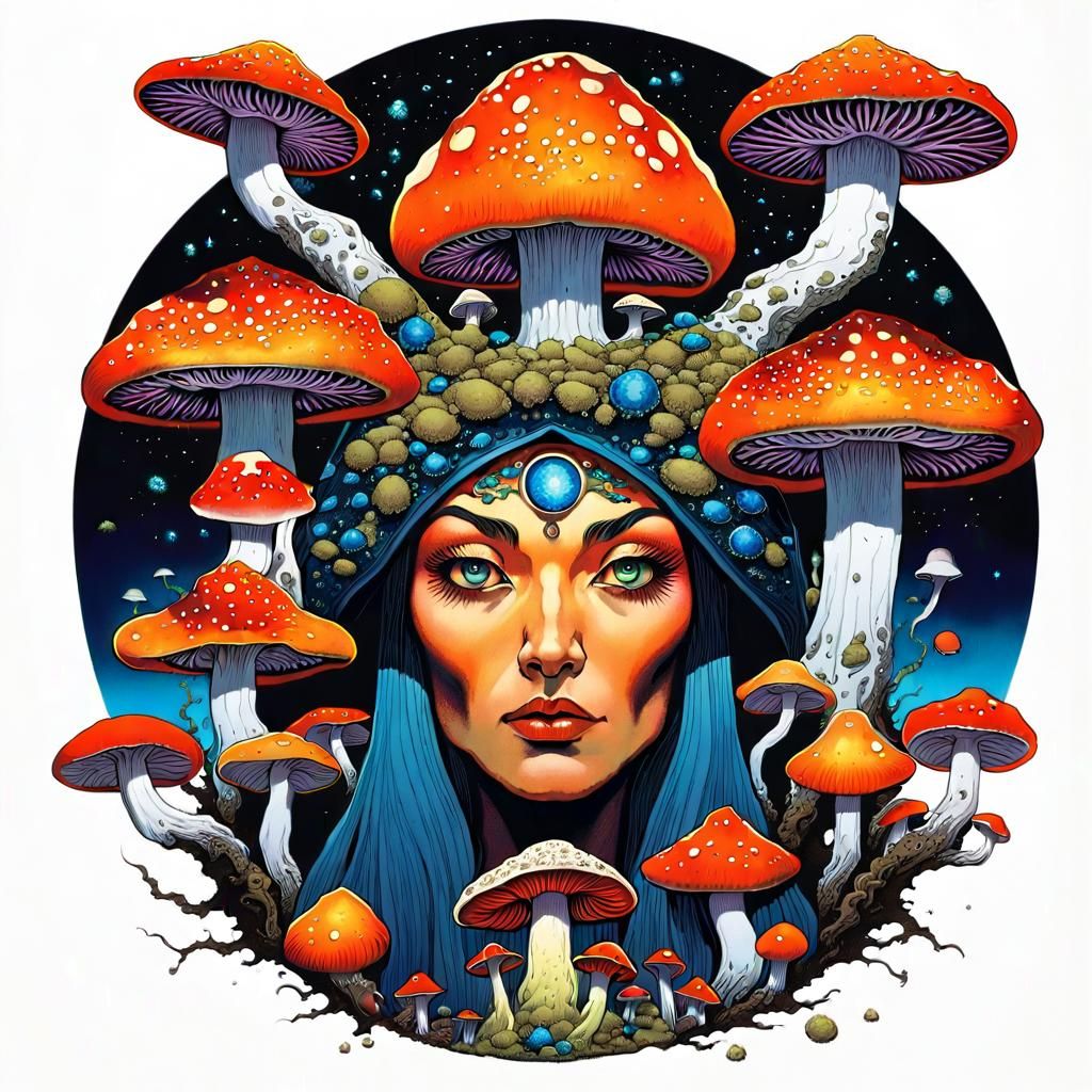 Fungi Girl 11801