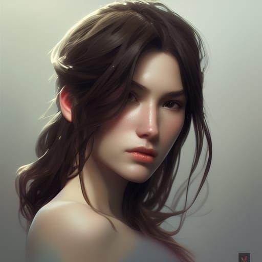 head and shoulders portrait, 8k resolution concept art portr...